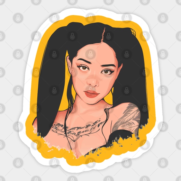 Bella Poarch  Online Celebrity Sticker by WikiDikoShop